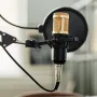 Професионален кондензаторен микрофон със стойка и аксесоари FUNGAT, снимка 9