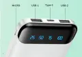 Преносима батерия KLGO KP-89 POWER BANK, 20000mAh с LED дисплей, снимка 4