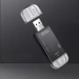 OTG 6 в 1 четец на карти с памет USB 3.0 Type-C Micro-USB, снимка 3