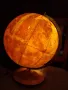 глобус нощна лампа 45 см немски, снимка 8