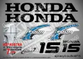 HONDA 150 hp Хонда извънбордови двигател стикери надписи лодка яхта, снимка 6