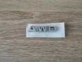 Сребрист надпис Mazda AWD, снимка 4