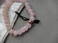 Гривна от розов кварц Thomas Sabo и розова перла Thomas Sabo, снимка 3