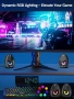 Компютърни тонколони, RGB, 10W, USB захранване, снимка 2