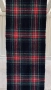 Оригинален шотландски вълнен шал STUART BLACK Tartan, снимка 3
