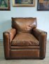 Автентичен фотьойл "Knole", снимка 1 - Дивани и мека мебел - 41446592