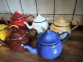 Стари емайлирани чайници , снимка 7
