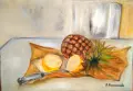 Натюрморт "Ананас и лимони", снимка 2