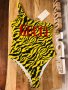 Gucci Yellow Zebra Sparkling One-Piece Swimsuit*Бански Гучи ХС-С*Gucci , снимка 4