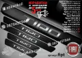 ПРАГОВЕ карбон FIAT FULLBACK фолио стикери fipful, снимка 13