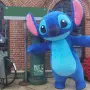 Голям Надуваем Костюм Стич Stitch за изненади детски рожден ден парти 2м 2,6м, снимка 6