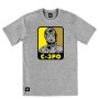 Addict x Star Wars C-3PO Short Sleeve Mens - M - оригинална мъжка тениска, снимка 1 - Тениски - 42091869