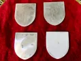 Немски гербове от дуралуминий 4 броя. , снимка 2