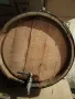 Дървено буре 10 литра с метална канелка , снимка 3