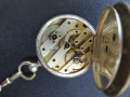 Стар джобен сребърен часовник, снимка 6