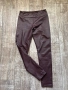 Нов кафяв бордо кожен ватиран еластичен клин висока талия M/L размер , снимка 3