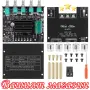 Мощен висококачествен мини Стерео цифров Bluetooth 5.1 усилвател Клас D 2 X  50W + 100W 2.1 събуфер, снимка 6