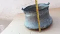 бакърен кован възрожденски бакър, котел, казан за курбани, снимка 13