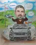 Рисувам ръчно КАРИКАТУРИ,ШАРЖ с пастели и моливи, снимка 9