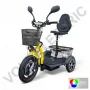 Електрическа триколка Volt Electric A3 Traffic PRO RGB 750W, жълта перла NEW MODEL 2025

, снимка 1