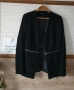 Черно сако блейзър вълна , снимка 4