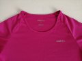Craft дамска спортна тениска с къс ръкав в розов цвят р-р M, снимка 4