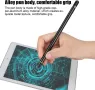 Stylus Активна капацитивна писалка за сензорен екран с 1,5 мм  и LED индикатор+5 накрайника, снимка 5
