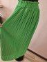 Ефирна зелена пола с миди дължина солей - 24,00лв., снимка 2