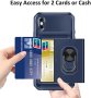 Нов Удароустойчив калъф за телефон iPhone X/Xs 11 и 13 с магнитен пръстен Айфон кейс, снимка 2