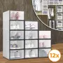12 x  кутии за съхранение SHOEZY – повече ред, повече място, нулев хаос, снимка 1