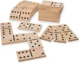 Промо/                Голяма игра Домино XL - Дървено домино - Дървени игри - 15 x 7,8 x 1,5 cm, снимка 2
