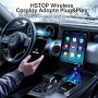 HSTOP Carplay безжичен адаптер, актуализирана версия 2024, безжичен CarPlay адаптер, снимка 2