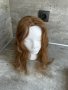 Дамско тупе 💯 естествена човешка коса лешник , снимка 13