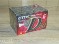 5бр. Аудио касети TDK D60, снимка 4