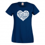 Дамска тениска Mother Heart Words 2,Празник на Майката,Подарък,Изненада,Рожден Ден, снимка 1 - Тениски - 36297292