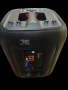 Bluetooh Karaoke Speaker NDR 102B - Красив LED високоговорител със 7 режима; 2 години гаранция, снимка 3