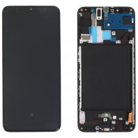 НОВ Оригинален дисплей с рамка Service Pack за Samsung Galaxy A70 A705, снимка 1 - Резервни части за телефони - 35827142