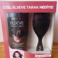 Подаръчен комплект шампоан Elseve + четка за коса, снимка 3 - Продукти за коса - 40625154