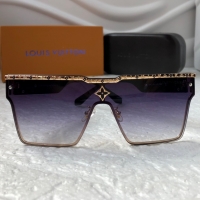 Louis Vuitton 2022 висок клас мъжки слънчеви очила унисекс дамски тип маска, снимка 2 - Слънчеви и диоптрични очила - 36063830