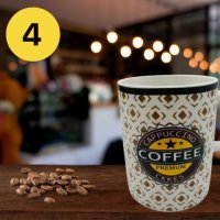 Чаша за кафе и чай COFFEE 1 брой, различни варианти, снимка 4 - Чаши - 44179010