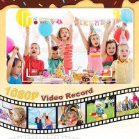 Нова Детска цифрова камера за селфита 20 MP HD 1080P Фотокамера Фотоапарат деца Подарък, снимка 7 - Фотоапарати - 41848155