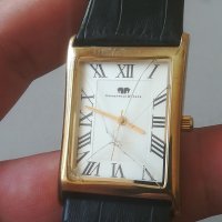 Швейцарски часовник Rhodenwald & Söhne. Swiss made. RONDA movement. Мъжки часовник. Позлата , снимка 2 - Мъжки - 41394824