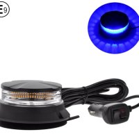 12V 24V 120W Лед Led Синя Диодна Сигнална Аварийна Лампа Маяк, снимка 1 - Аксесоари и консумативи - 41976772