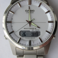 Casio LCW-M170T LINEAGE MULTI BAND 6 TITANIUM Касио титаниев ръчен часовник, снимка 2 - Мъжки - 44673493