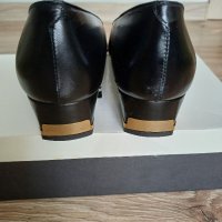 Черни дамски обувки Roland Cartier на ниско токче , снимка 5 - Дамски ежедневни обувки - 42598481