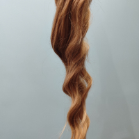 Дълга омбре перука с бретон висококачествен косъм, снимка 5 - Аксесоари за коса - 44526532
