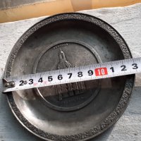 Калаена чиния за стена Essingen 95% Stauien Zinn, снимка 6 - Антикварни и старинни предмети - 34273133