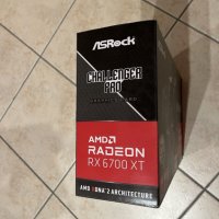 Видеокарта ASRock RX 6700 XT OC Challenger Pro 12GB GDDR6 с ГАРАНЦИЯ, снимка 2 - Видеокарти - 44120387