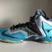 Nike LeBron 11 XI Gamma Blue 616175-401Gently, снимка 6 - Спортни обувки - 38614881