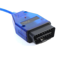 Диагностичен Кабел VAG COM 409.1 KKL Адаптер OBD2 USB Интерфейс CH340 Чип +Приложен Диск със Софтуер, снимка 4 - Кабели и адаптери - 44714252